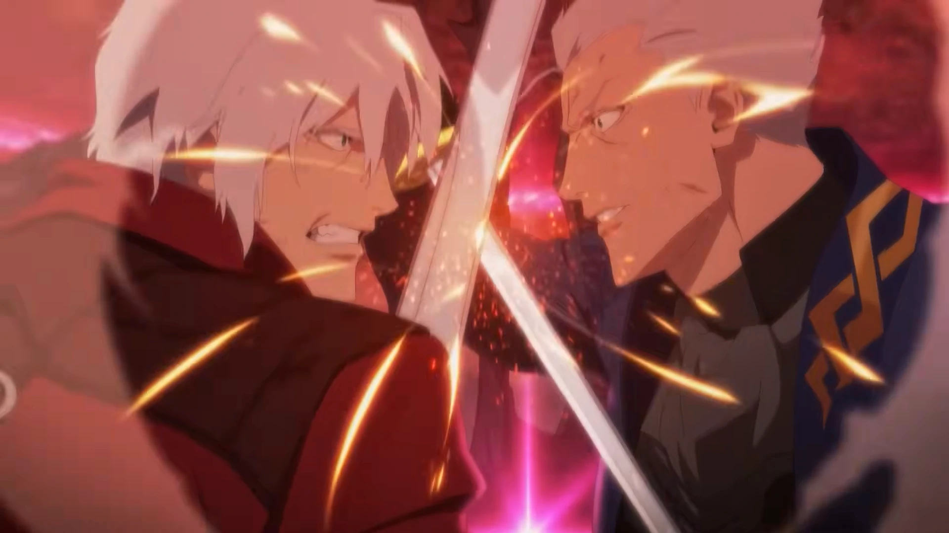 Dante lucha contra su hermano Vergil, clip de Devil May Cry segunda temporada. Netflix.feedcult.com.webp