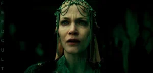 IMAGEN DE SYLVIA HOEKS INTERPRETANDO A LA REINA KANE EN LA SERIE SEE (2019) DE APPLE TV. fORMATO: 16:9 (WEBP) IMAGEN EDITADA POR FEELCULT.COM. LOTE DE IMAGENES EN SU DISCURSO AL PUEBLO. IMAGEN 3