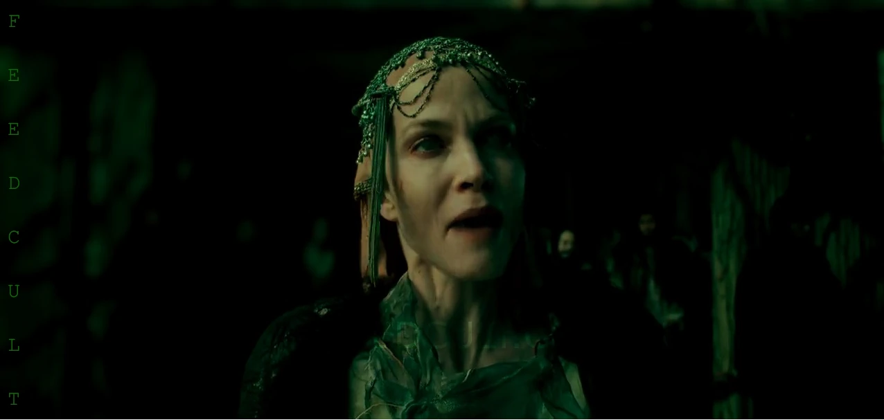  IMAGEN DE SYLVIA HOEKS INTERPRETANDO A LA REINA KANE EN LA SERIE SEE (2019) DE APPLE TV. fORMATO: 16:9 (WEBP) IMAGEN EDITADA POR FEELCULT.COM. LOTE DE IMAGENES EN SU DISCURSO AL PUEBLO. IMAGEN 7