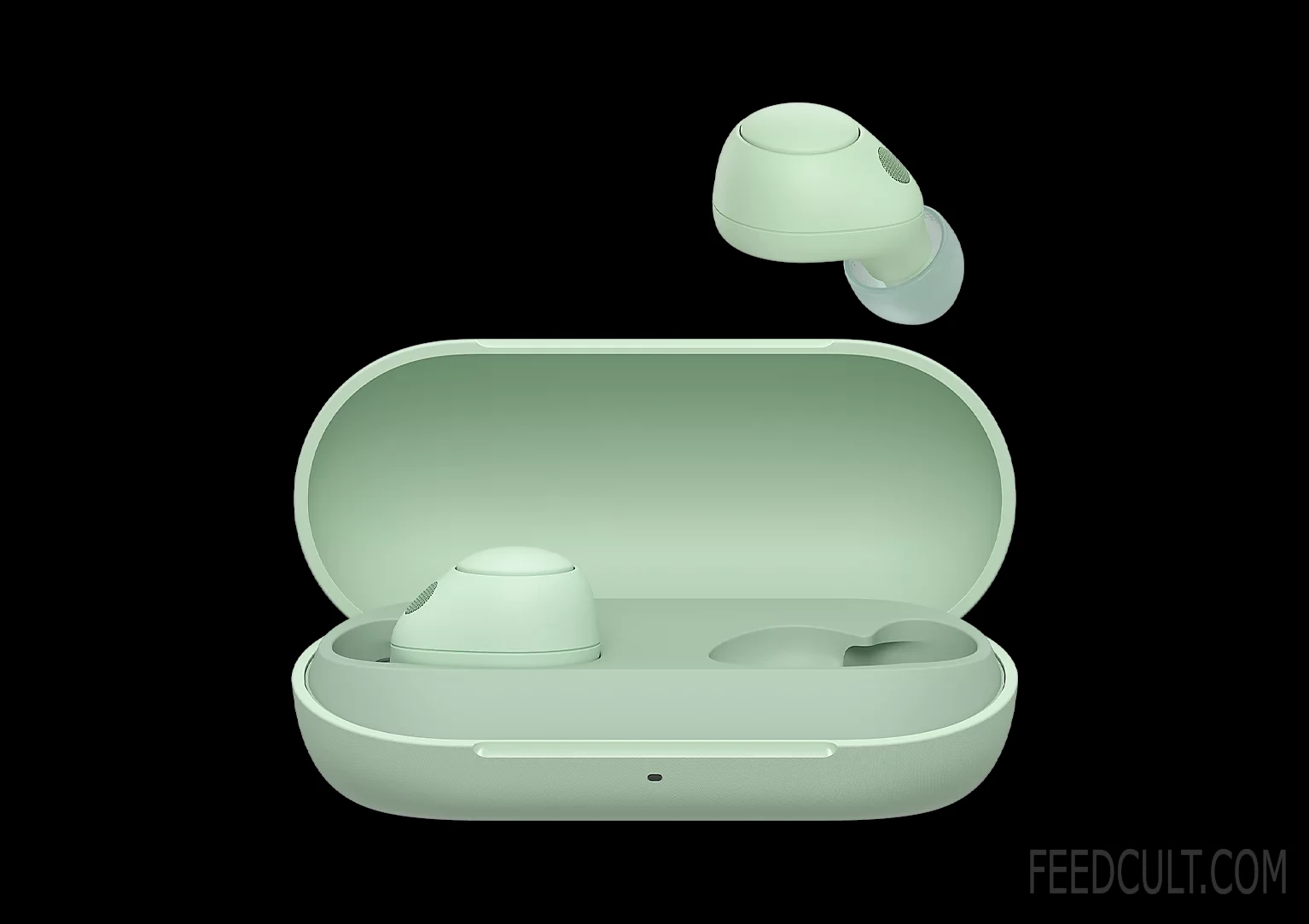 WF C700N auriculares-phones, verde sony, bluetooth, green, in-ear auriculares