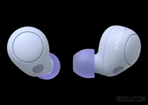 WF C700N auriculares-phones, verde sony, bluetooth, in-ear auriculares, running, gym, in-ear. color lila