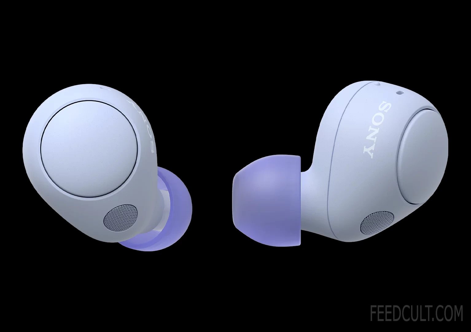 WF C700N auriculares-phones, verde sony, bluetooth, in-ear auriculares, running, gym, in-ear. color lila