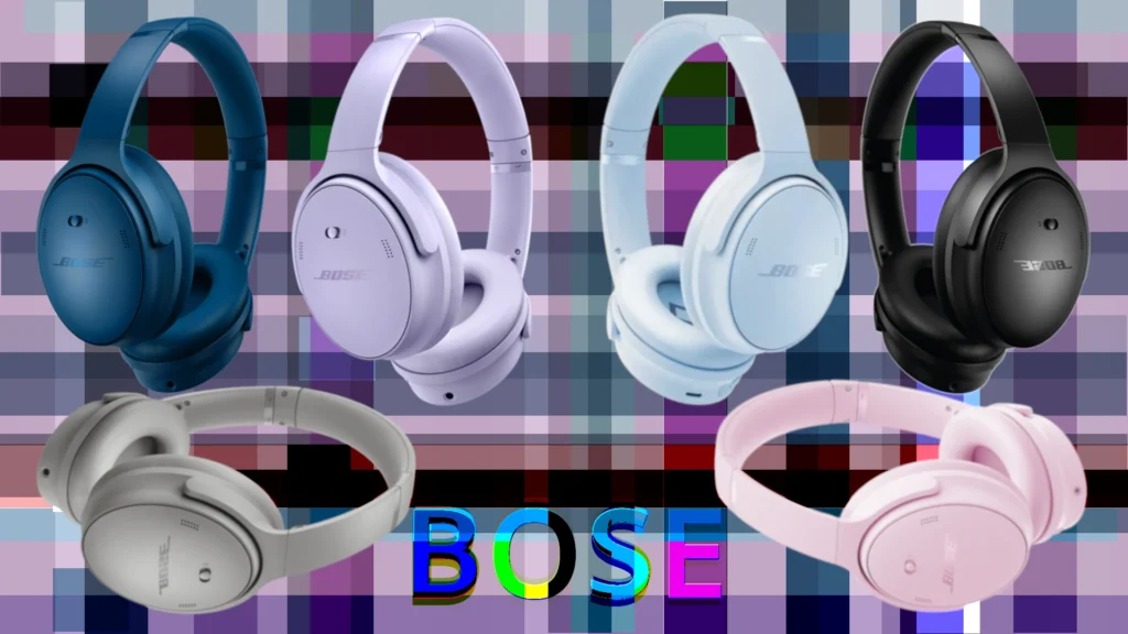 imagen de diseño para Bose quietcomfort. 2006. feedcult.com.webp.