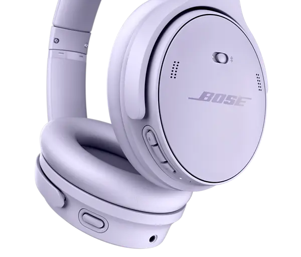 Quietcomfort auriculares bluetooth de la marca Bose, color lila.webp