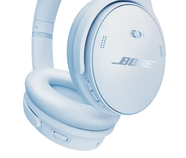 headphones Bose con cancelación de ruido, bluetooth y cable. color azul claro o blue ice.2.webp