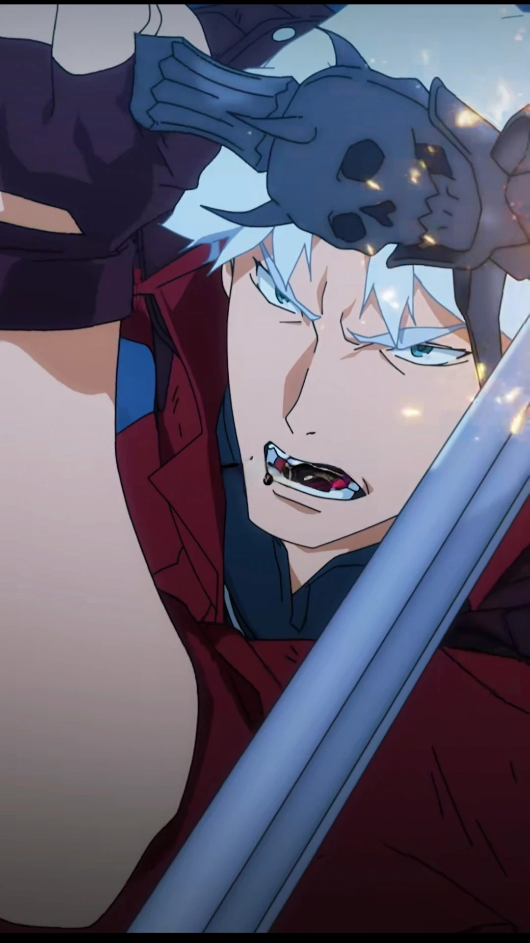 Devil May Cry. Dante lucha contra su hermano gemelo, Vergil.webp