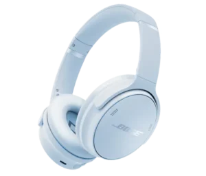 bose quietcomfort color: blue ice. Azul claro. Cancelación de ruido. Edición: feedcul.com.7.webp