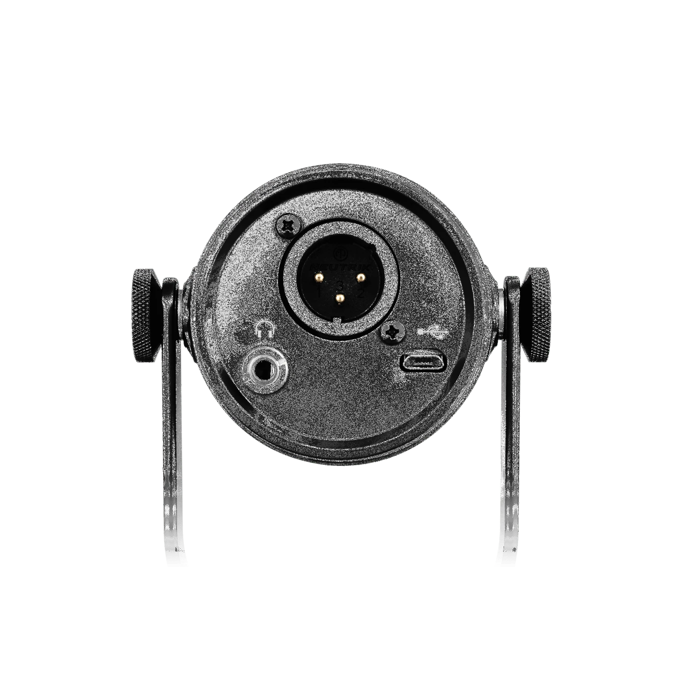 Micrófono de estudio  Shure MV7. Negro. Conexión XLR.1. webp