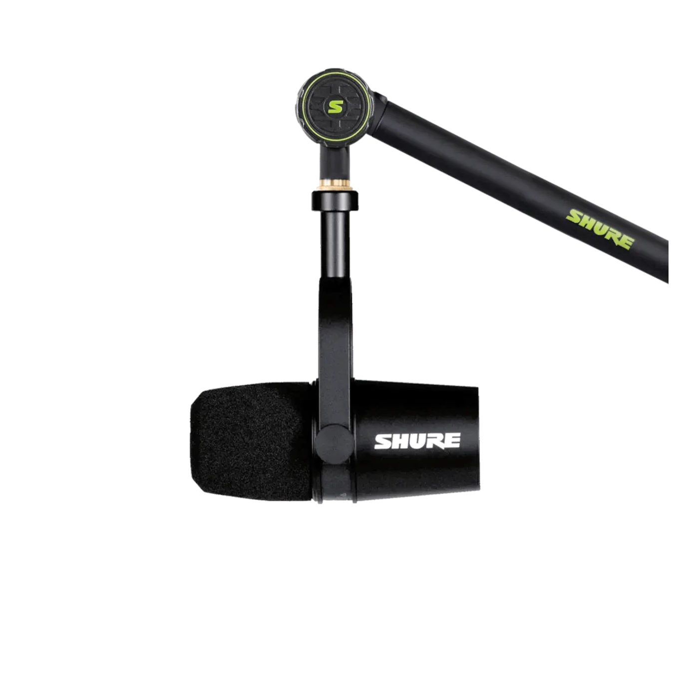 Micrófono de estudio  Shure MV7. Negro. Conexión XLR.4. webp