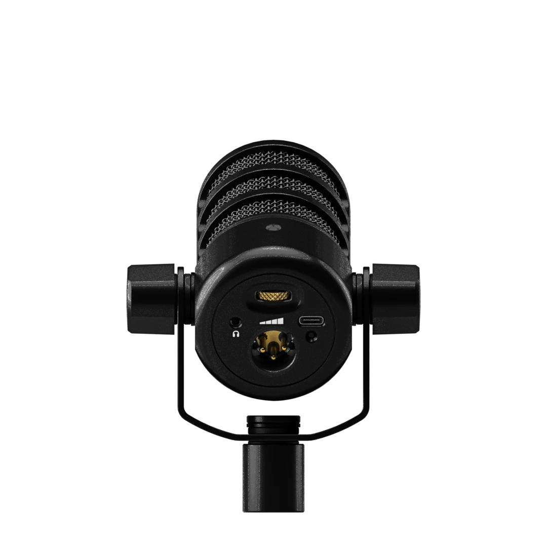 Micrófono Rode PodMic USB. Micrófono xlr y usb, se puede conectar a un smartphone, Iphone; laptop, tablet. etc. Micrófono dinámico.3. webp.