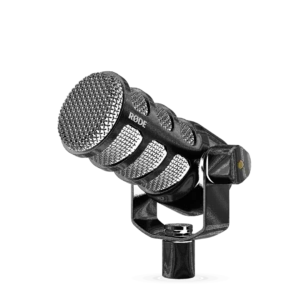 Micrófono Rode PodMic USB. Micrófono xlr y usb, se puede conectar a un smartphone, Iphone; laptop, tablet. etc. Micrófono dinámico.1. webp.