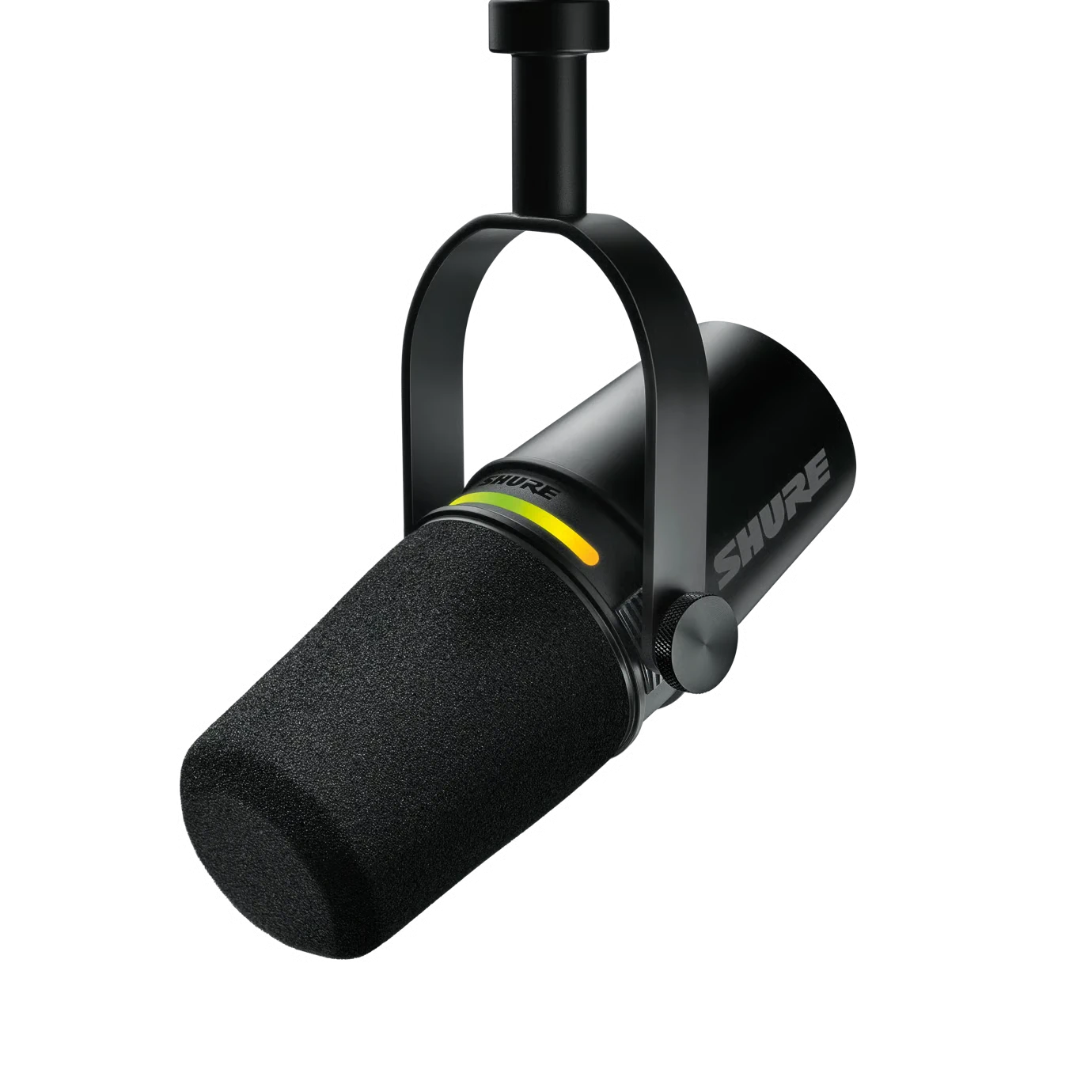 Micrófono Shure MV7 plus-Conexión xlr y usb. color negro. Led configurable. Superventas.1.webp