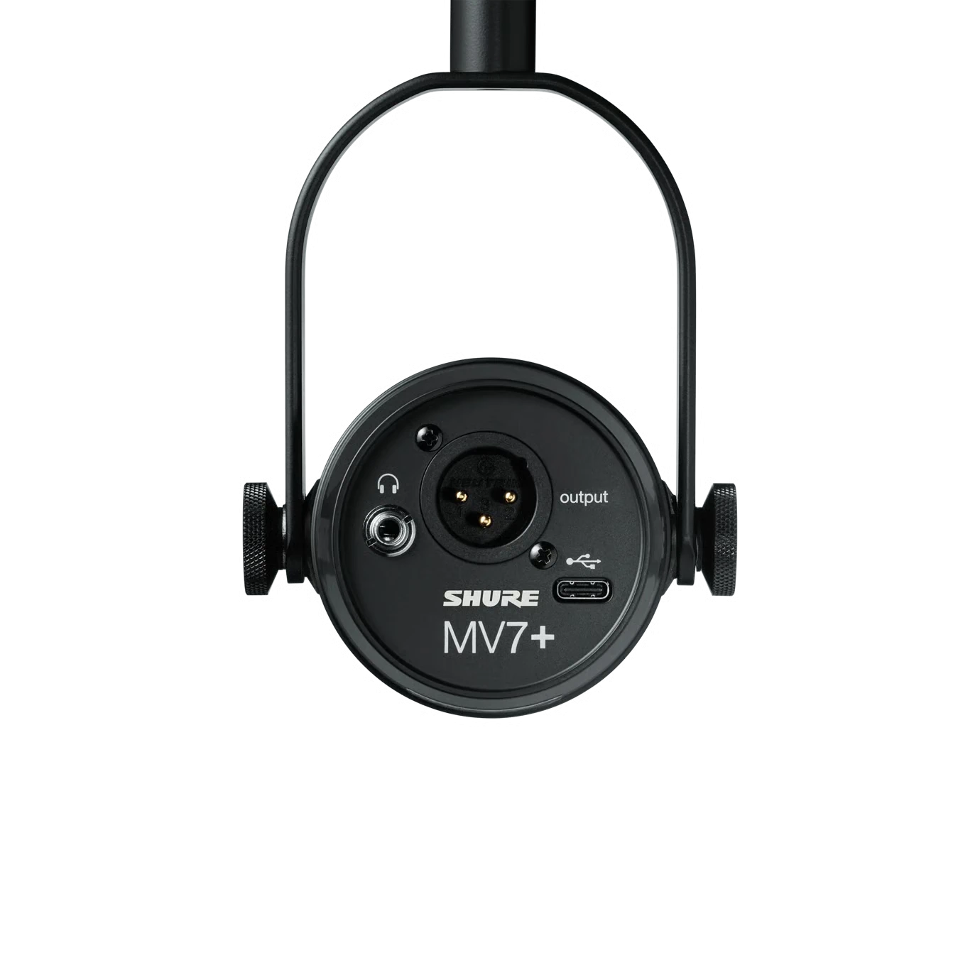 Micrófono Shure MV7 plus-Conexión xlr y usb. color negro. Led configurable. Superventas.2.webp