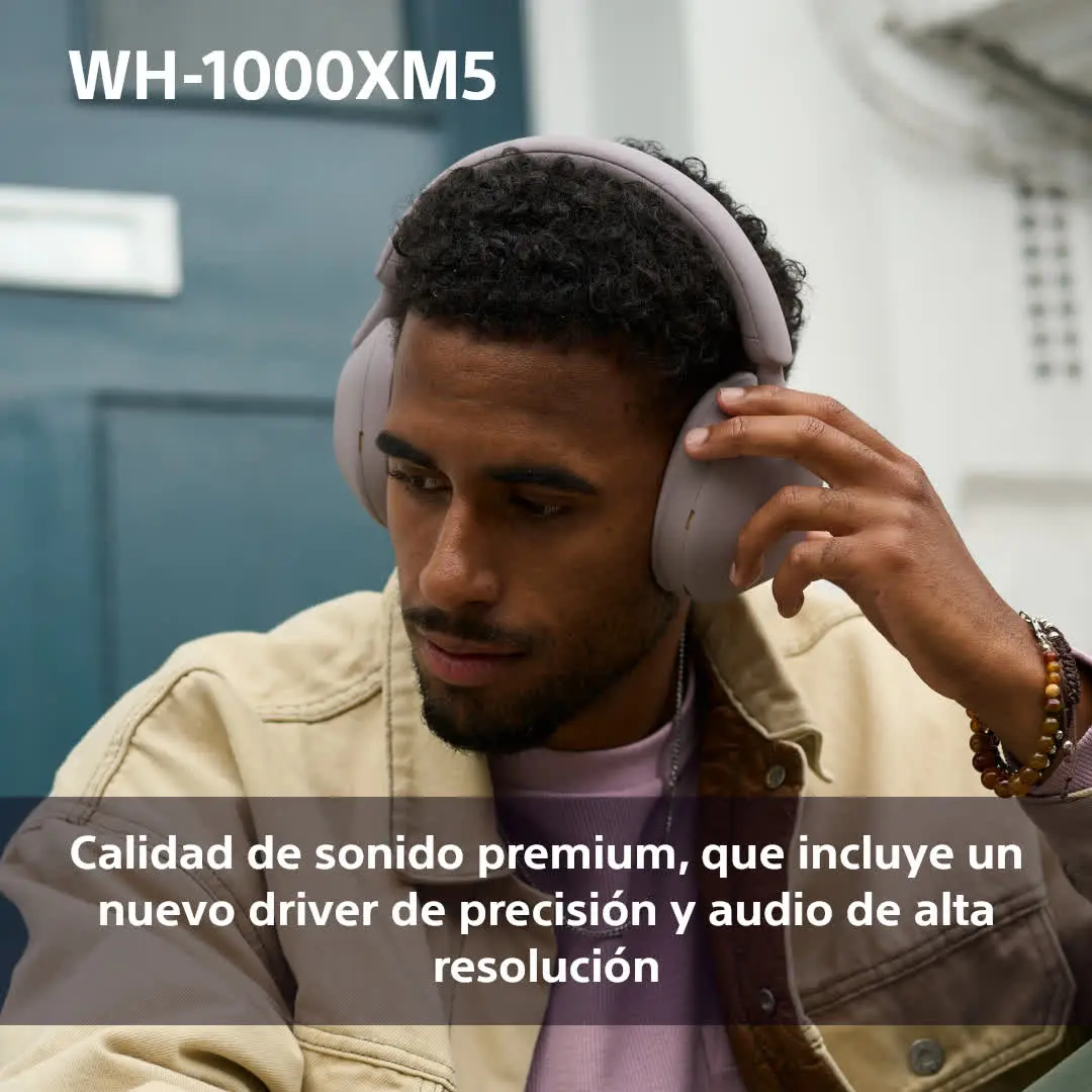  auriculares Sony. WH-1000.Xm5. Color gris.4. webp