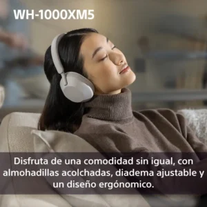 auriculares Sony. WH-1000.Xm5. Color gris.7. webp