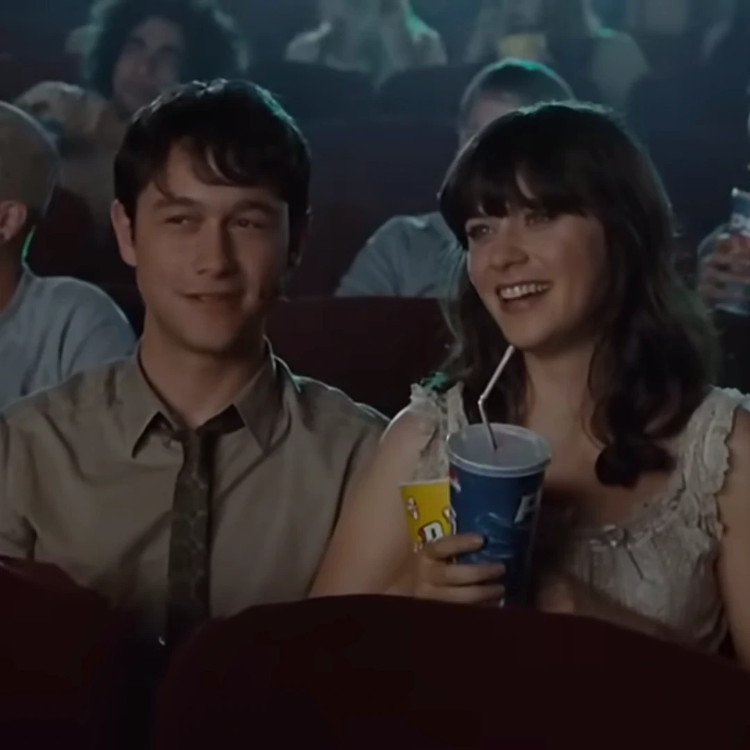500 Days Of Summer. Zooey Deschanel. Gordon Levitt.felices en el cine.feedcult.com.1.webp