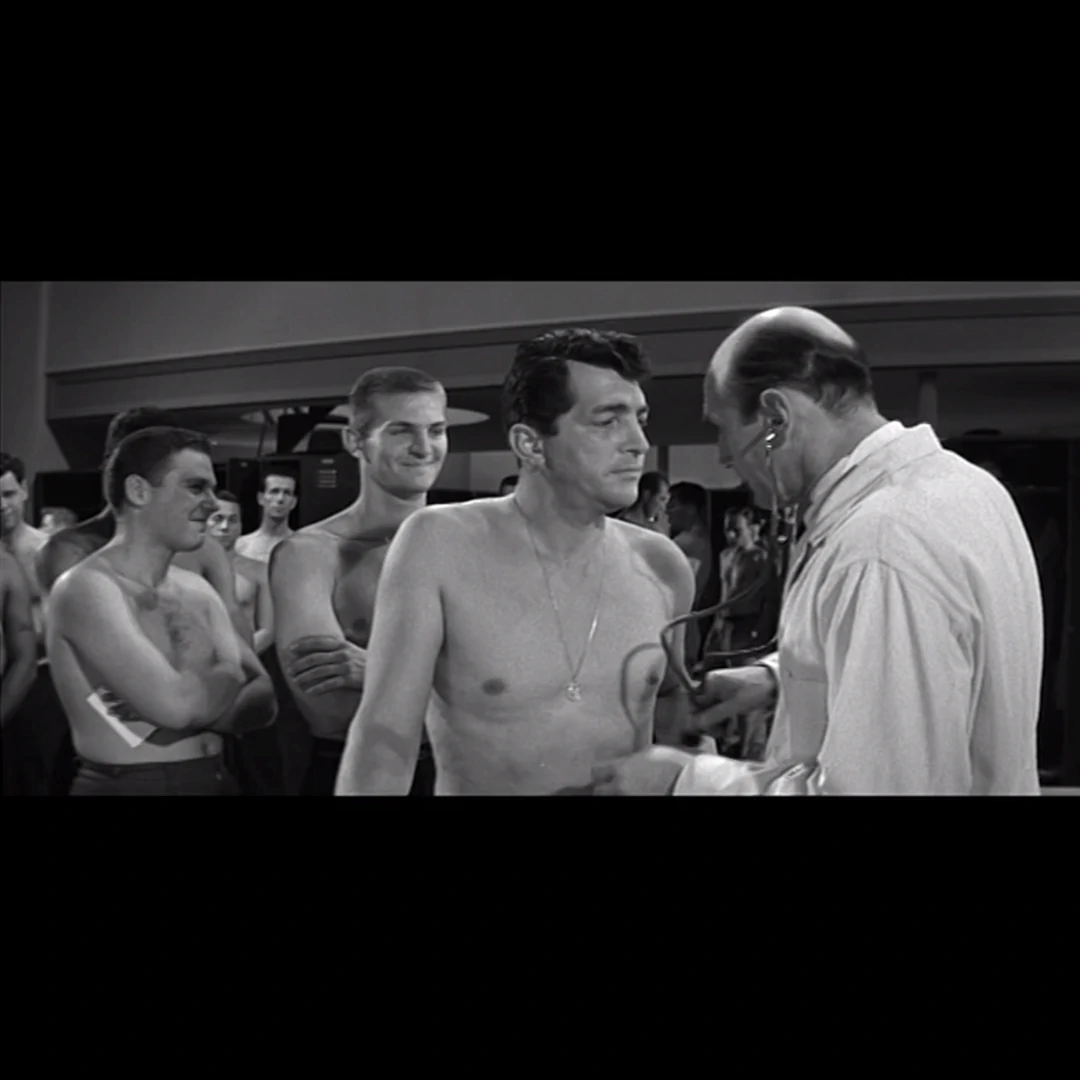 Pelicula: The Young Lions. Año: 1958. Jean Dean, Marlon Brandon, Montgomery Cliff.3. webp