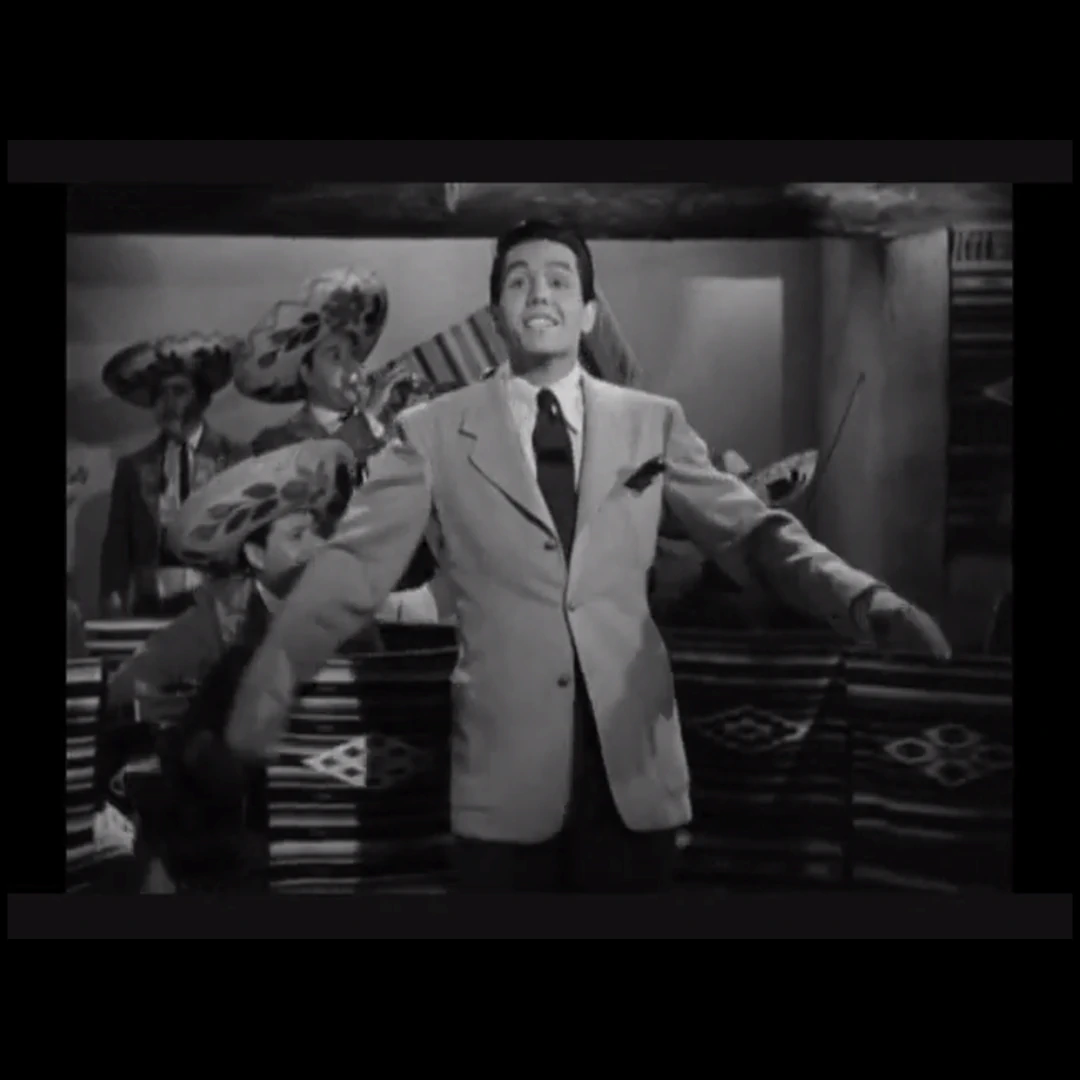 Ricky Arnaz después de hacerse famoso como músico astuó en su primera película: Too Many Girls. 1940. 2.webp