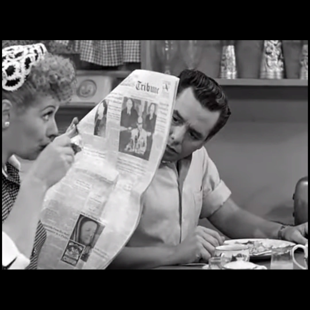 I Love Lucy de la radio a la televisión, Ricky Arnaz será el sustituto del actor original, condición de Lucy Ball. 2.webp