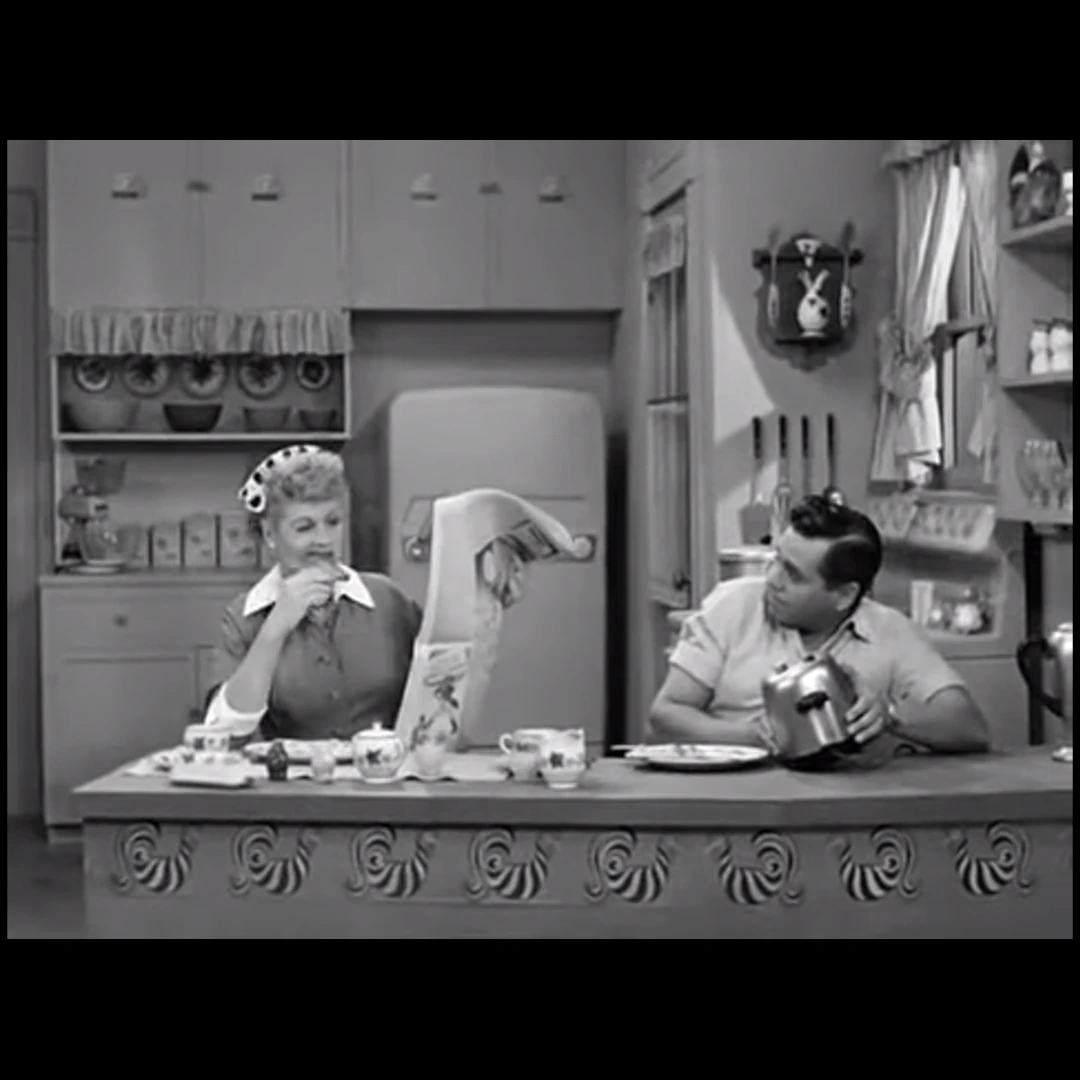 I Love Lucy de la radio a la televisión, Ricky Arnaz será el sustituto del actor original, condición de Lucy Ball. 1.webp